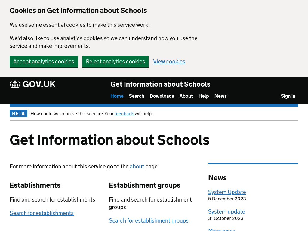 Archives for get-information-schools.service.gov.uk - Ghostarchive